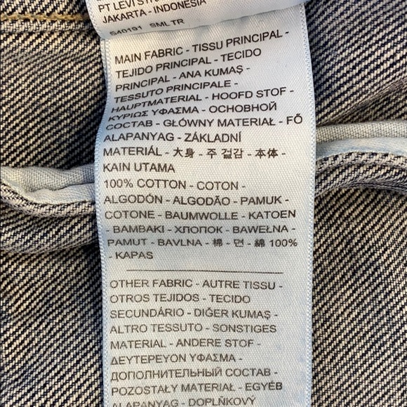 Levi’s Poncho Trucker Jacket - Picture 10 of 16